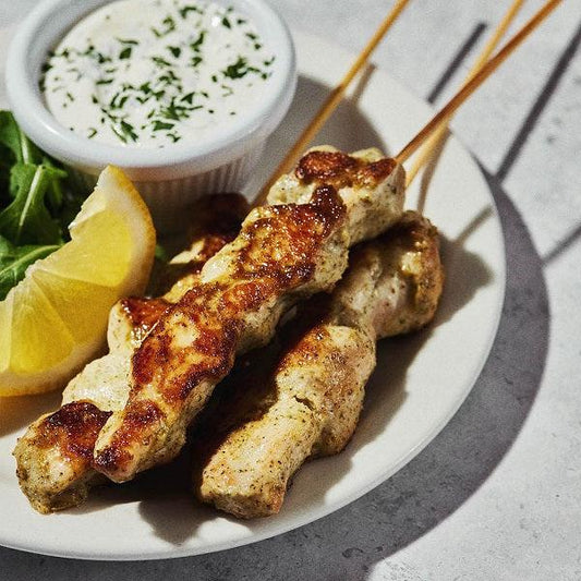 Lemon Chicken Skewers